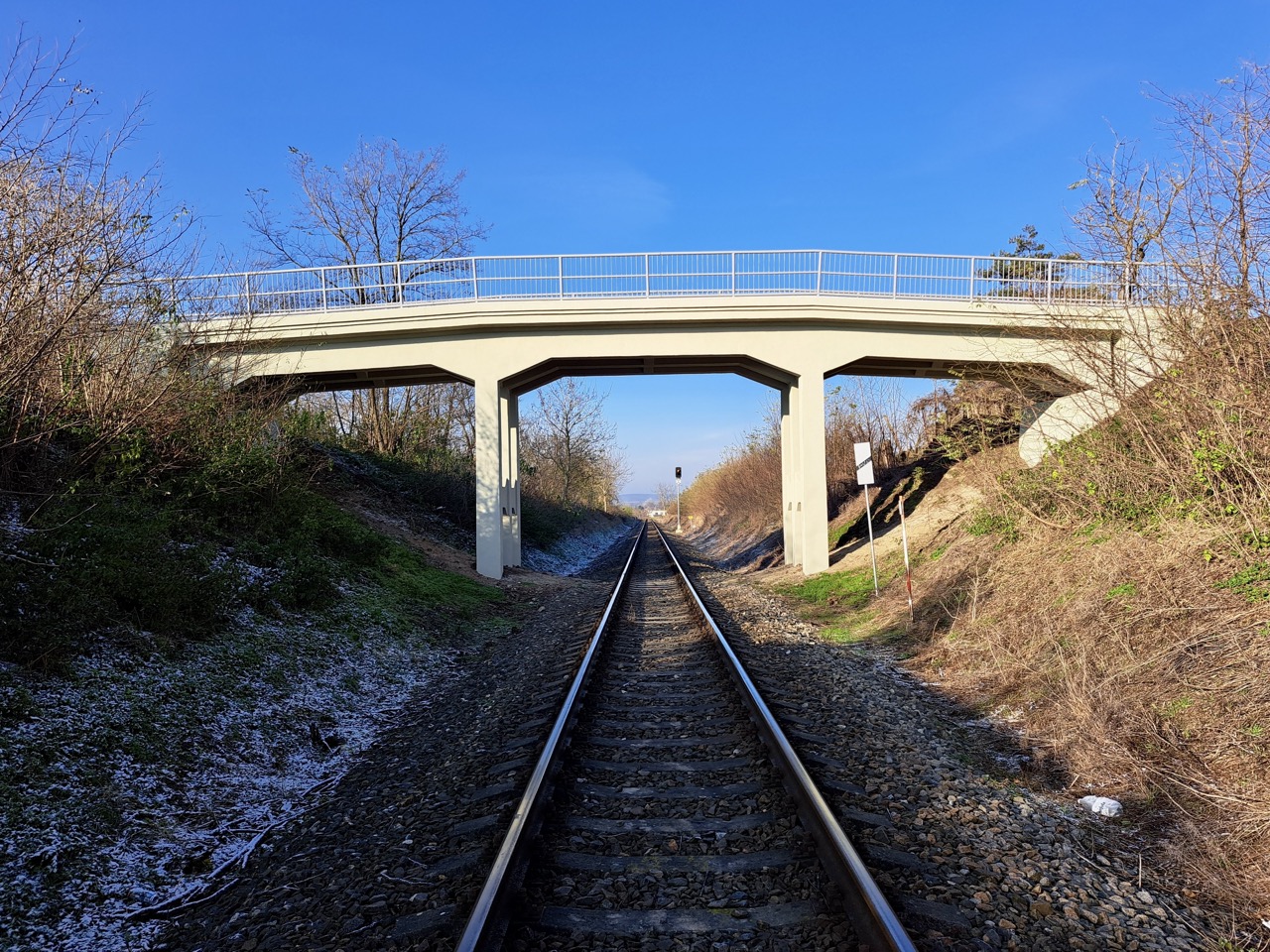 Trať Veselí n. Moravou – Vrbice – rekonstrukce mostů - Edilizia stradale e costruzione di ponti