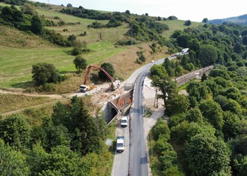 Zrekonštruovali sme železničný most Podolínec - SK