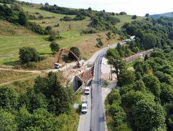 Zrekonštruovali sme železničný most Podolínec - SK