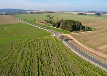 Rekonstrukce silnice III/1281 v úseku Košetice–Vyklantice - CZ